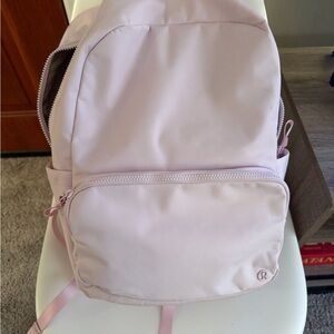 Lululemon Athletica Light Pink Backpack